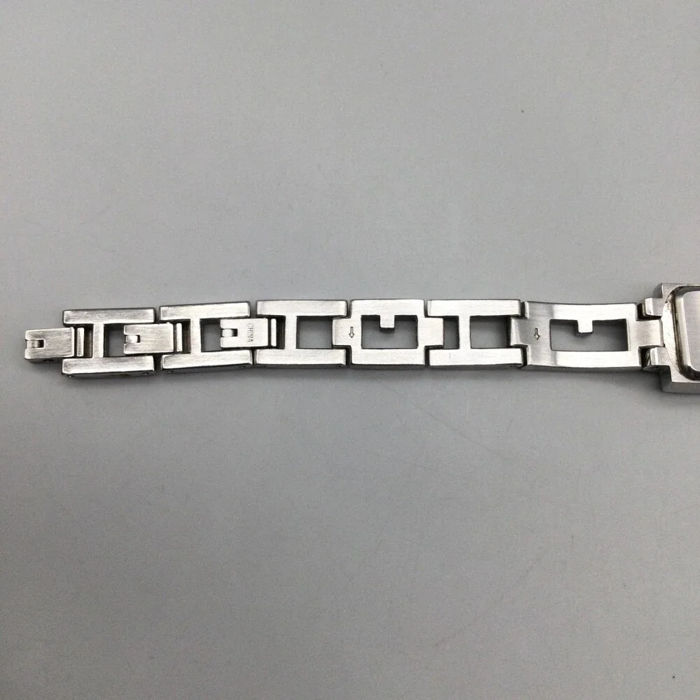 Guess G5755L Womens Watch 17mm Silver Tone Stainless Bracelet New Battery 7.5